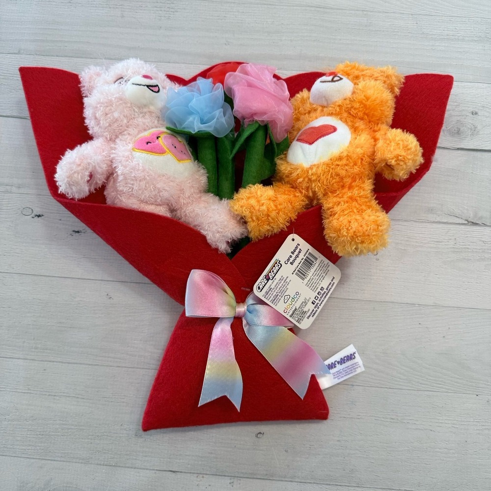 Care Bears Plush‎ Boquet NEW